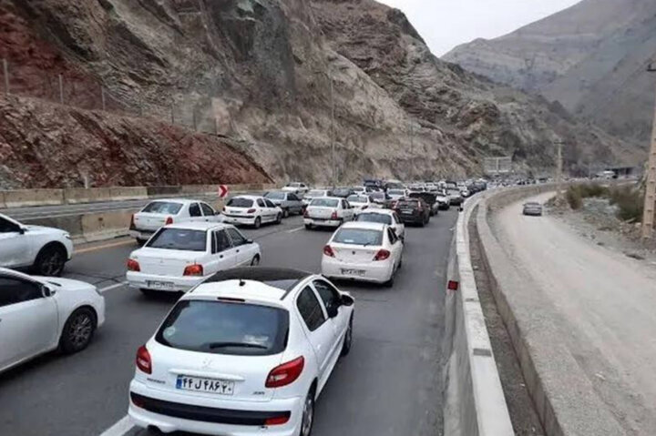 ترافیک نیمه‌سنگین در محورهای مواصلاتی تهران