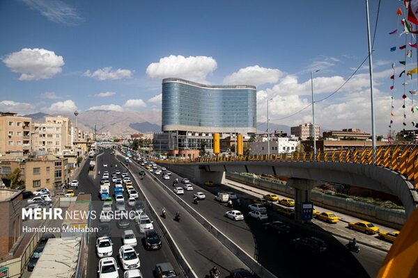 ترافیک روان صبحگاهی در معابر تهران