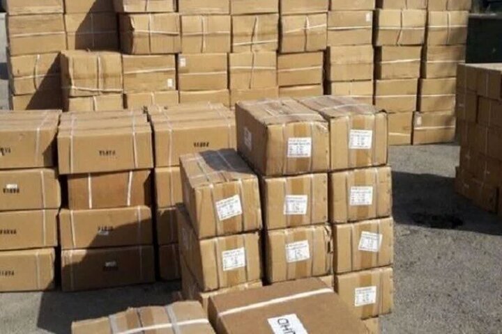 کشف محموله نوشت افزار قاچاق در شهرستان بهار استان همدان