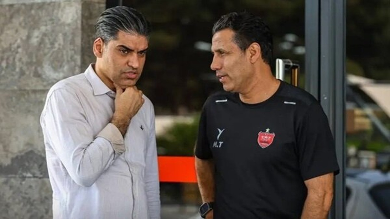 برگزاری جلسه مدیرعامل و سرمربی پرسپولیس