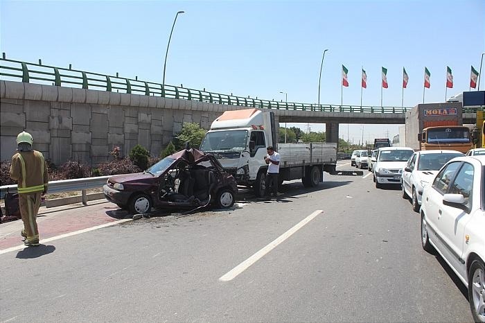 ۶۸ درصد تصادفات پایتخت در بزرگراه‌ها رخ می‌دهد