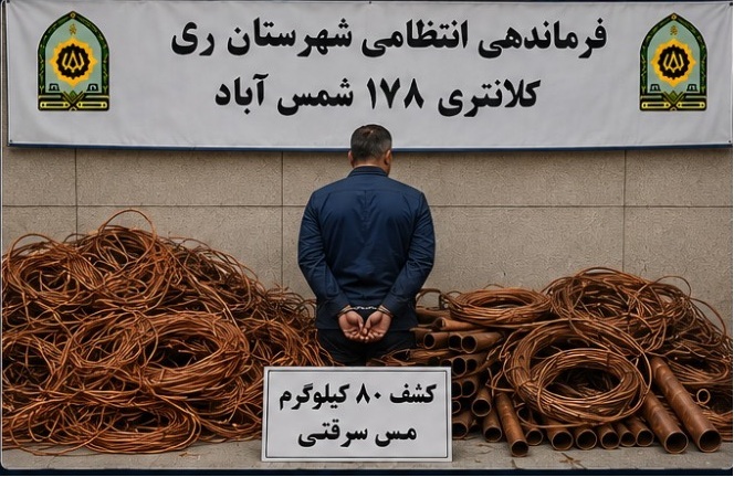 سارق شهرک صنعتی شمسآباد دستگیر شد