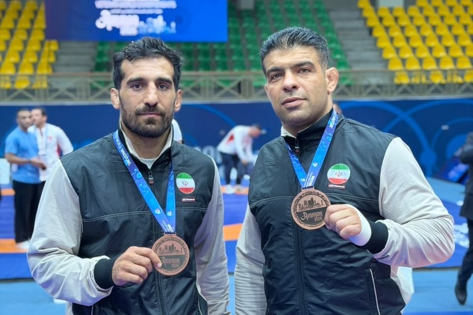کسب ۸ نشان رنگارنگ نمایندگان ایران در کشتی فرنگی پیشکسوتان جهان