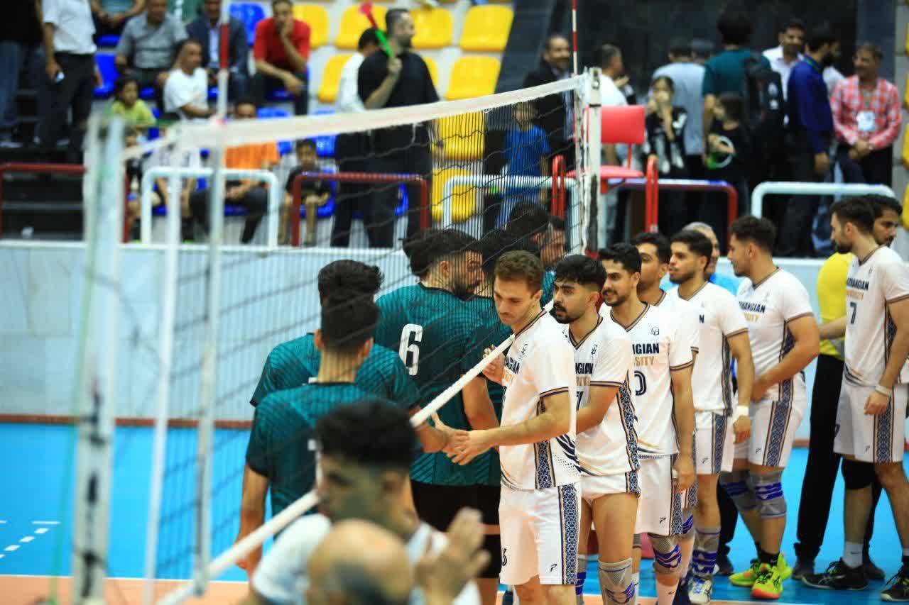 دانشگاه اصفهان قهرمان والیبال المپیاد دانشجویان شد