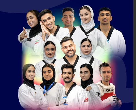 درخشش پاراتکواندوکاران ایران در جام ریاست با ۱۳ نشان رنگارنگ