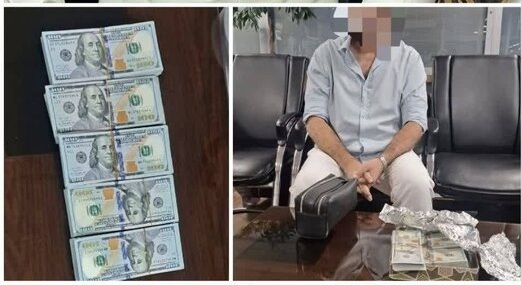 کشف دلار قاچاق قبل خروج از کشور
