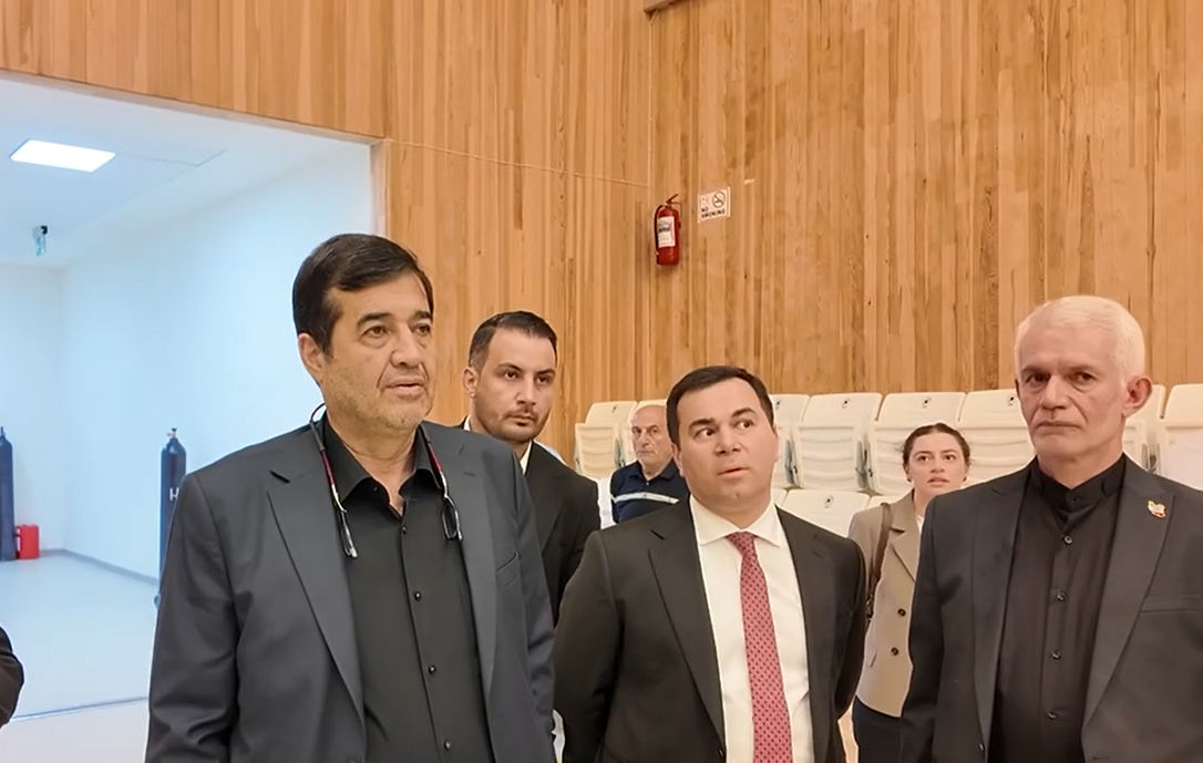 بازدید وزیر ورزش ایران از مجموعه ملی تیراندازی باکو