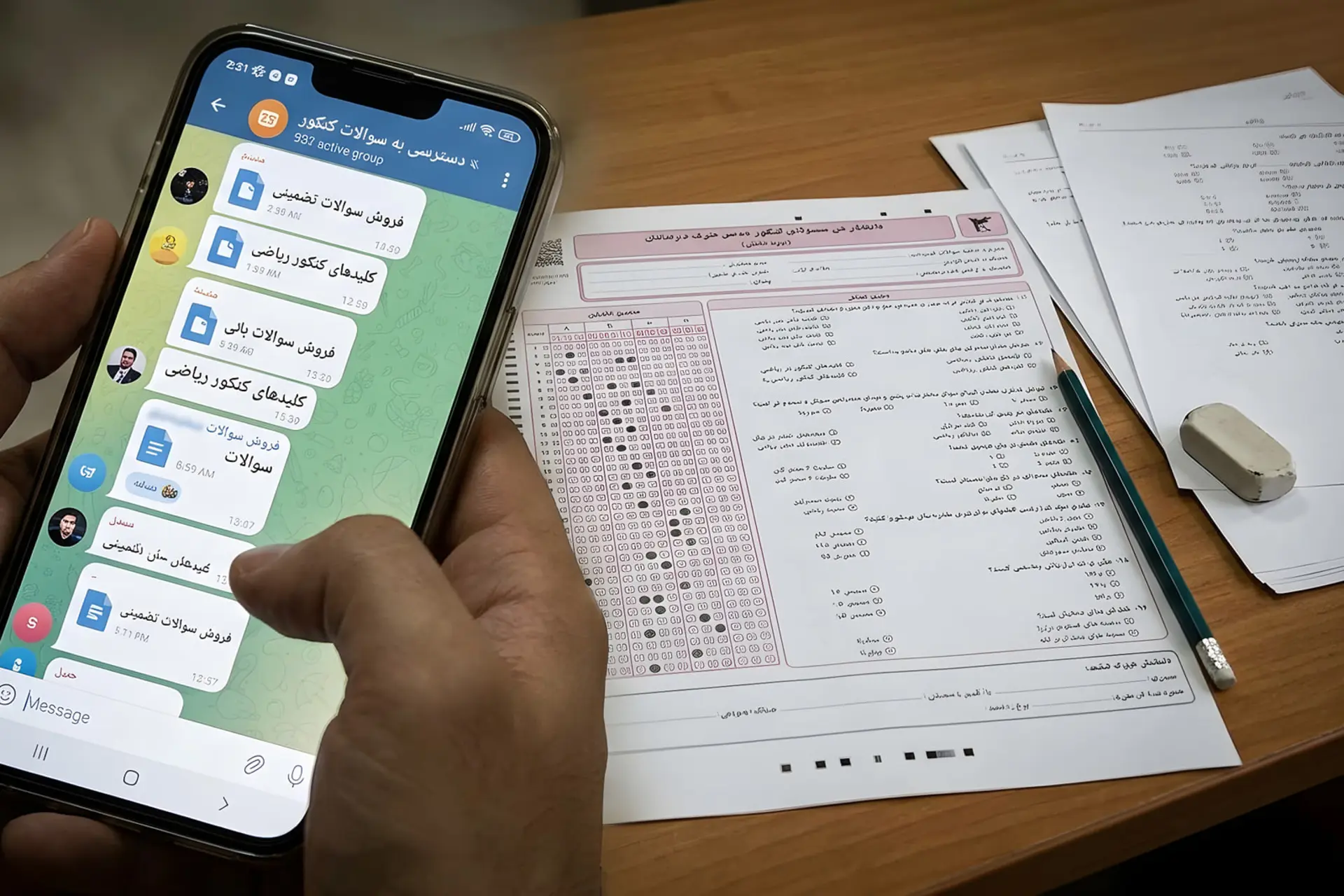 هشدار پلیس فتا به کنکوریها؛ فروش سؤالات کنکور کلاهبرداری است