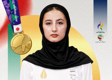 پاراآسیایی ناگویا؛ آیلار جامی قهرمان پاراتکواندو شد