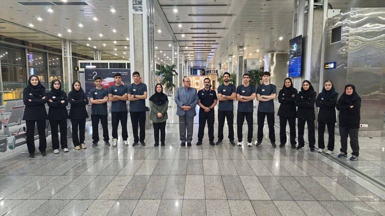 کاروان تیم ملی بدمینتون ایران راهی تاجیکستان شد