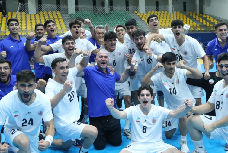 پسران نوجوان هندبال ایران جهانی شدند