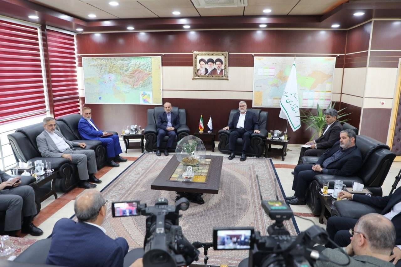 رئیس سازمان صداوسیما و استاندار تهران دیدار و گفتگو کردند