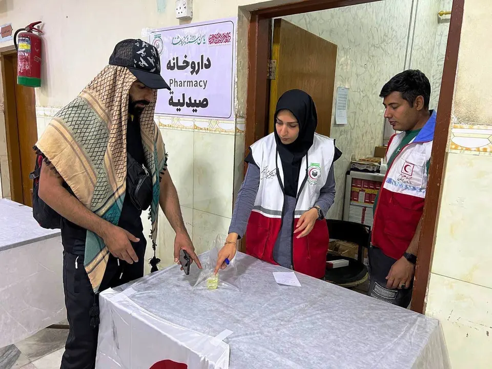 اعزام ۳۷ داوطلب پزشکی به عراق برای خدمت‌رسانی به زائران