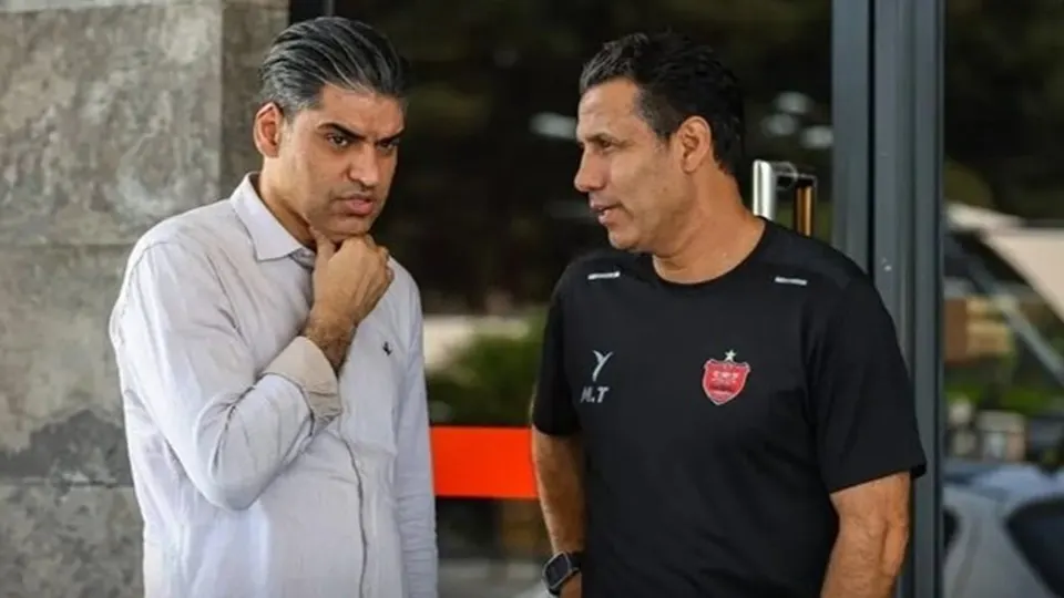 برگزاری جلسه مدیرعامل و سرمربی پرسپولیس