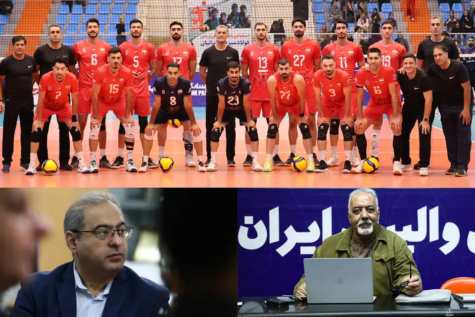 حضور نمایندگان ایران در رقابت‌های والیبال آسیای مرکزی