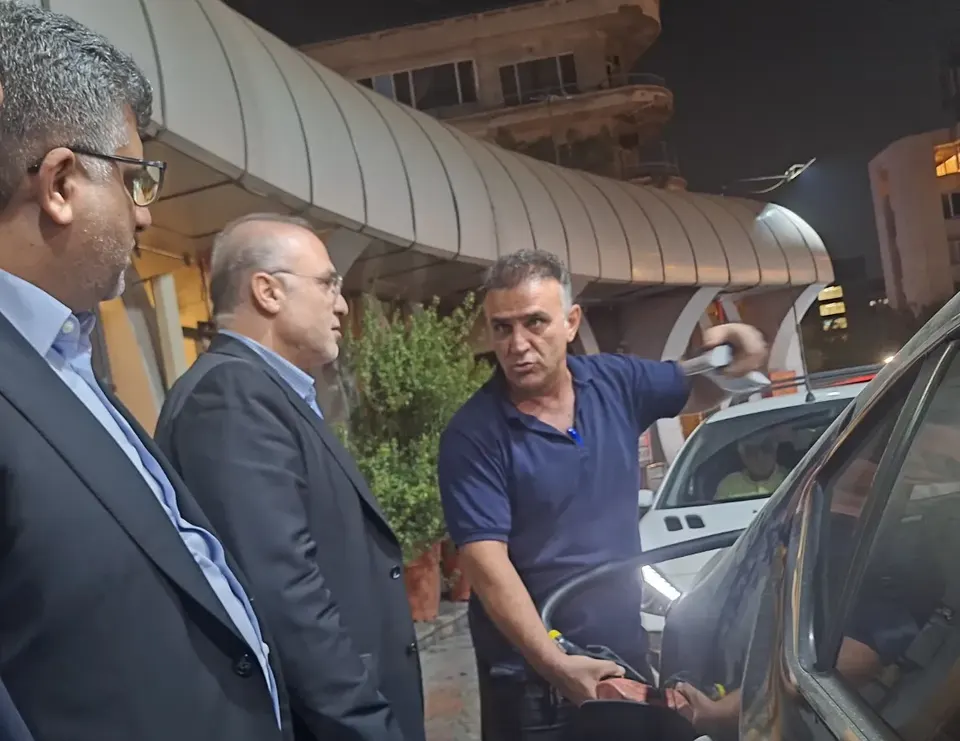 بازدید معاون اقتصادی سازمان بازرسی از چند جایگاه سوخت