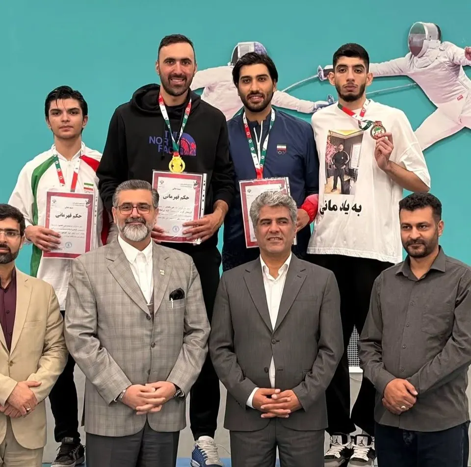 شمشیربازی سابر قهرمانی کشور، پاکدامن قهرمان شد