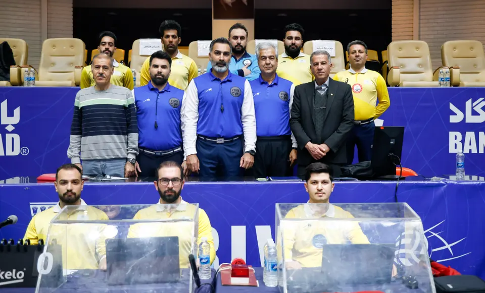 ناظران و داوران هفته نخست لیگ برتر والیبال مردان