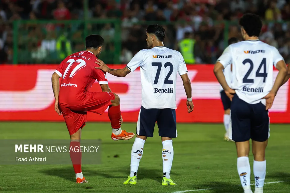 پیروزی یک نیمه‌ای پرسپولیس مقابل ملوان
