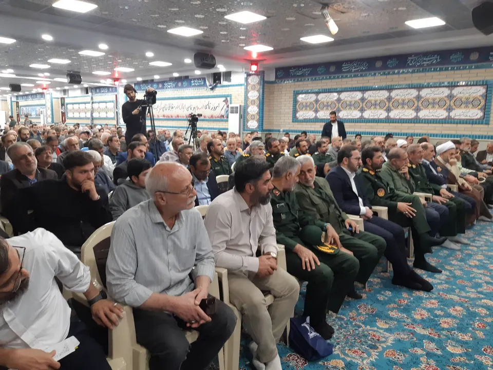 مراسم یازدهمین سالگرد شهادت سردار همدانی در تهران برگزار شد