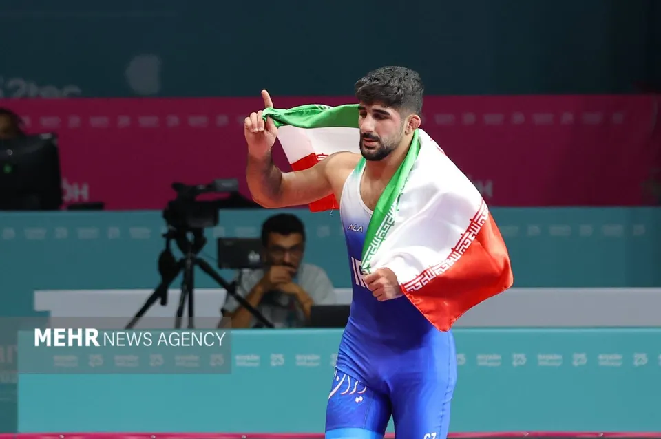 پایان طلایی تیم ملی کشتی فرنگی ایران؛ سعید اسماعیلی قهرمان شد