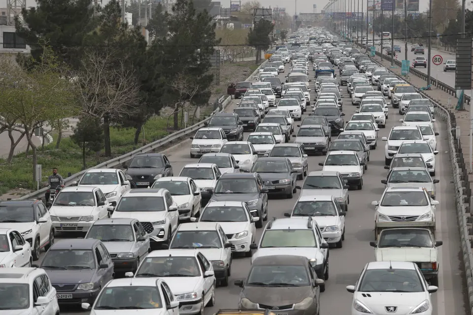 ترافیک سنگین در برخی از بزرگراه‌های کشور